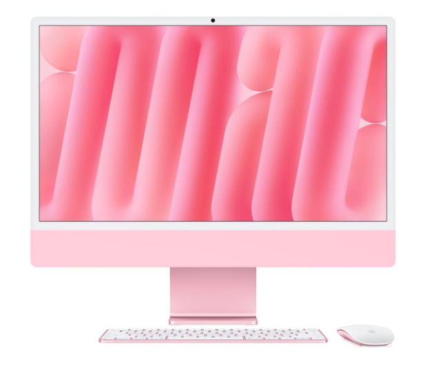 APPLE iMac 24 M4/24GB/2TB/MacOS Retina 4,5K Różowy 10R GPU MD2U4ZE/A/D2 - CTO [Z1K600144] - 1350778 - zdjęcie